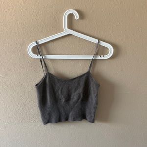American Apparel wool cami crop top